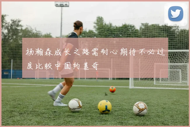 杨瀚森成长之路需耐心期待不必过度比较中国约基奇